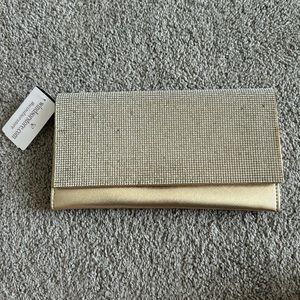 Windsor sparkle gold clutch